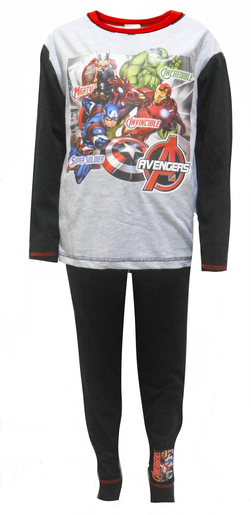 Marvel Avengers Incredible, Invincible Boys Cotton Pyjamas 4-5 Years