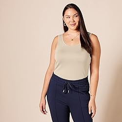 Amazon Essentials Women's Slim-Fit Tank Top, Pack