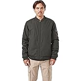 Volcom Men's Workwear Bomber Water-Resistant Insulated Canvas Jacket Sleeve Pocket