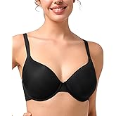 HSIA Wireless Tshirt Bras for Women Push Up Seamless Full Coverage Bralette No Wire Everyday Comfort Bra