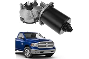 Covnikyer Front Windshield Wiper Motor Compatible with Ram 1500 2500 3500 4500 5500 2011-2017 | Ram 1500 2009-2010 Replace 4-Pin Wiper Motor 68050422AA, 68050422AC