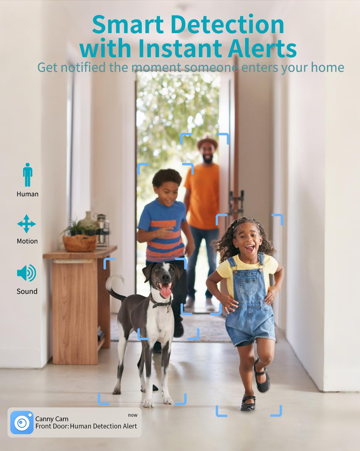 VIMTAG 2.5K Pet Camera Indoor with Phone App, 360° Dog Camera with Speaker, Indoor Cameras for Home Security, 5G/2.4G WiFi, Motion Tracking & AI Detection, 2-Way Audio, Night Vision, SD/Cloud Storage - View 6