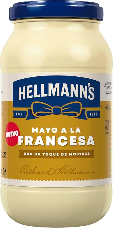 Hellmann's Salsa Francesa – Mayonesa Estilo Francés en Tarro de 340 ml