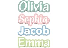 Custom Name Stickers for Water Bottles - Personalized Waterproof Vinyl Name Labels for Cups, Tumblers, Helmets, Laptop, Serve