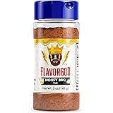 Honey BBQ Rub Mix by Flavor God - Premium All Natural & Healthy Spice Blend for Grilling Chicken, Beef, Seafood, Vegetables,