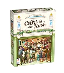 Coffee Rush Board Game - Brew Up Success in a