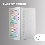 Mars Gaming MC-CORE Ultractompact MicroATX Gaming Case White view 5