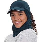 TrailHeads Women's Trailblazer Adventure Ponytail Cap and Microfleece Neck Warmer Gift Set