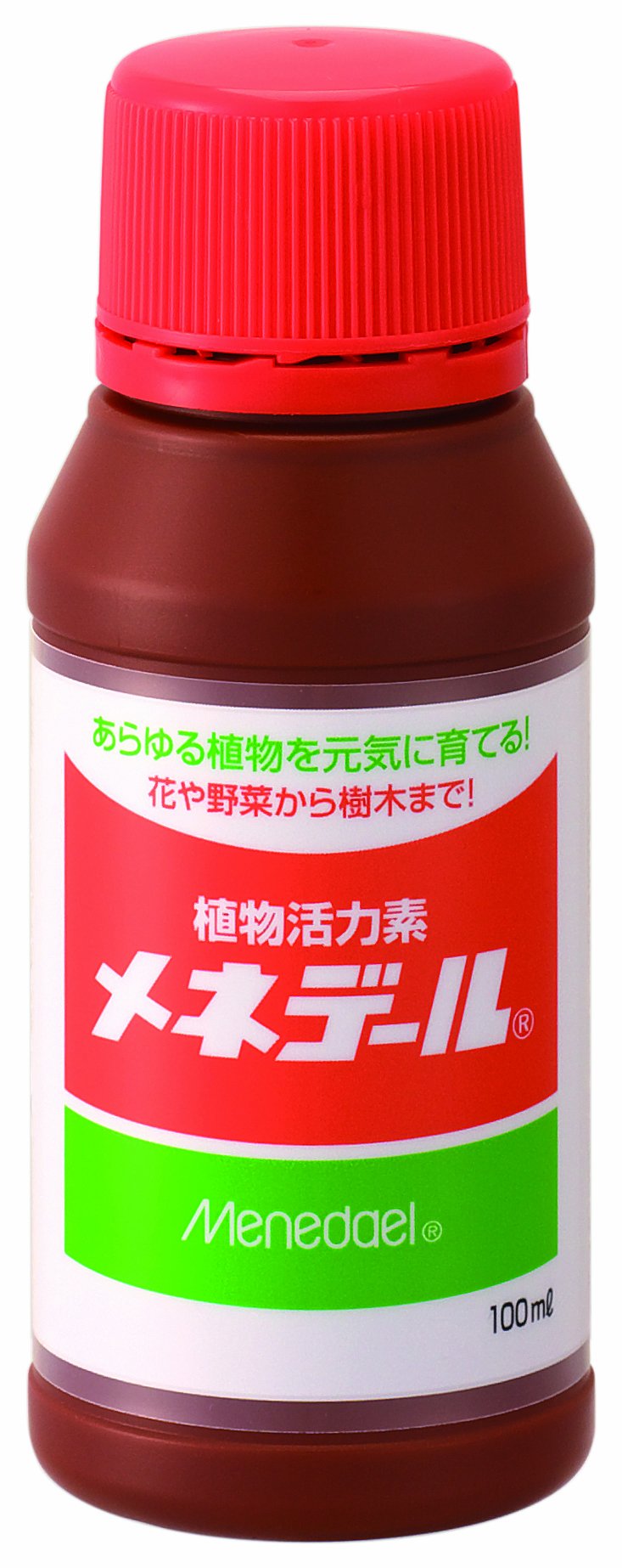 メネデール 植物活力剤 栄養剤 100ml 植物を元気に育てる 花から野菜から植木まで 100倍希釈 1955年発売商品画像