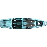 Perception Kayaks Outlaw 11.5 | Sit on Top Fishing Kayak | Fold Away Lawn Chair Seat | 4 Rod Holders | Integrated Tackle Trays | 11' 6"