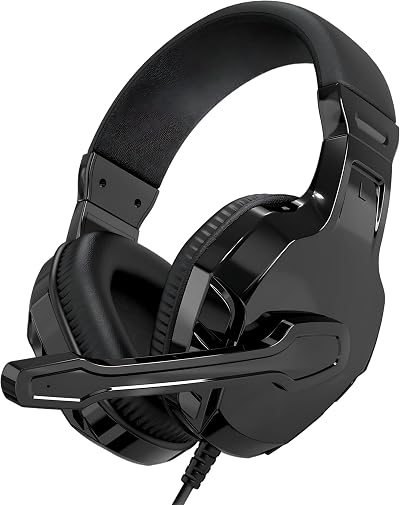 Betron Wired Gaming Headset with Mic 3.5mm Jack 167 cm Cable PS5 PS4 Xbox