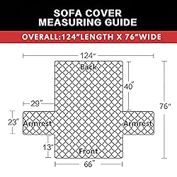 Easy-Going Reversible Couch Cover for 3 Cushion