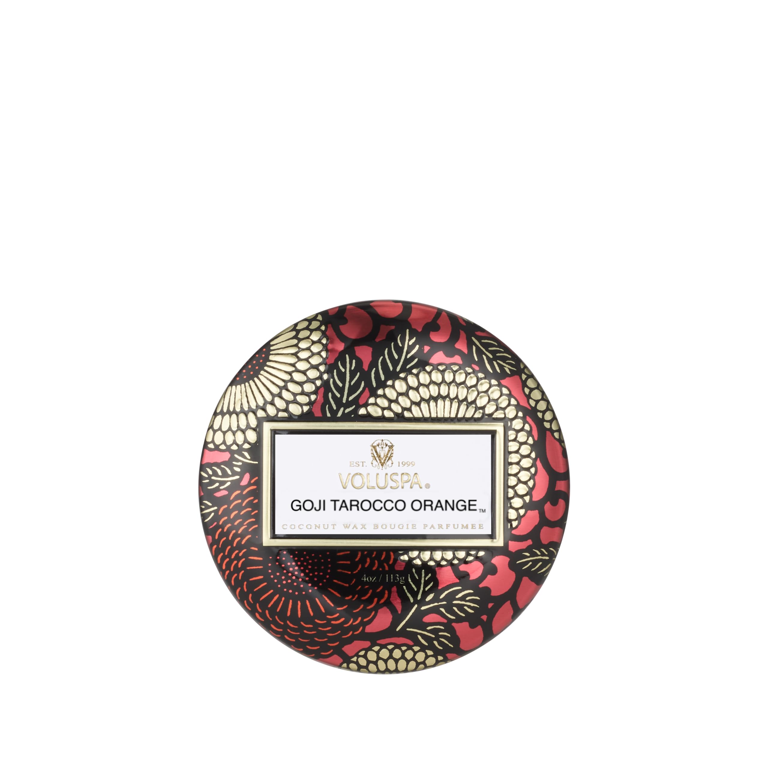 Voluspa Goji Tarocco 1-Wick Scented Candle Orange V-721-1, Size: OS