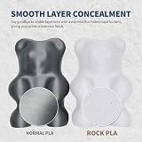 OVERTURE Marble PLA Filament 1.75mm 1kg Rock White 0.02mm Tolerance view 4