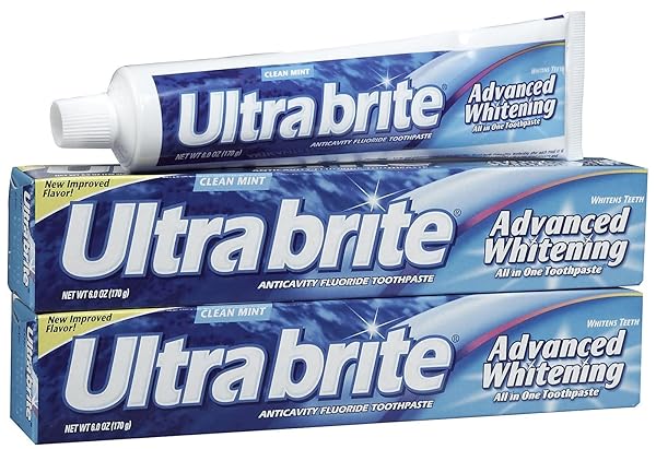 ULTRA BRITE ADVANCED WHITENING TOOTHPASTE – 6 OZ – 2 PK