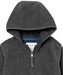 Amazon Essentials Boys' Polar Fleece Full-Zip