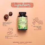 Vegavero Organic Horse Chestnut Extract 120 Capsules Vegan Circulation view 4