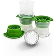 Tovolo Golf Ball Ice Molds (Set of 3) - Slow-Melting, Leak-Free, Reusable, & BPA-Free Craft Ice Molds / Great for Whiskey, Co