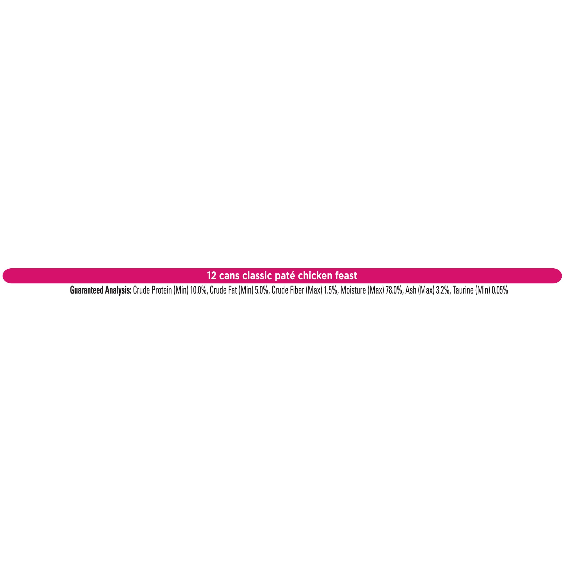 Purina Fancy Feast Classic Pate Chicken Feast Wet Cat Food - (2 Packs of 12) 3 oz. Cans - Image 6