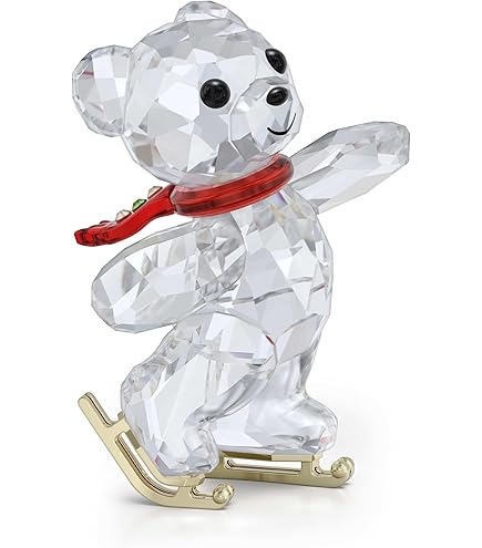 Swarovski Kris Bear-Forget-me-not, Clear : Amazon.ca: Home