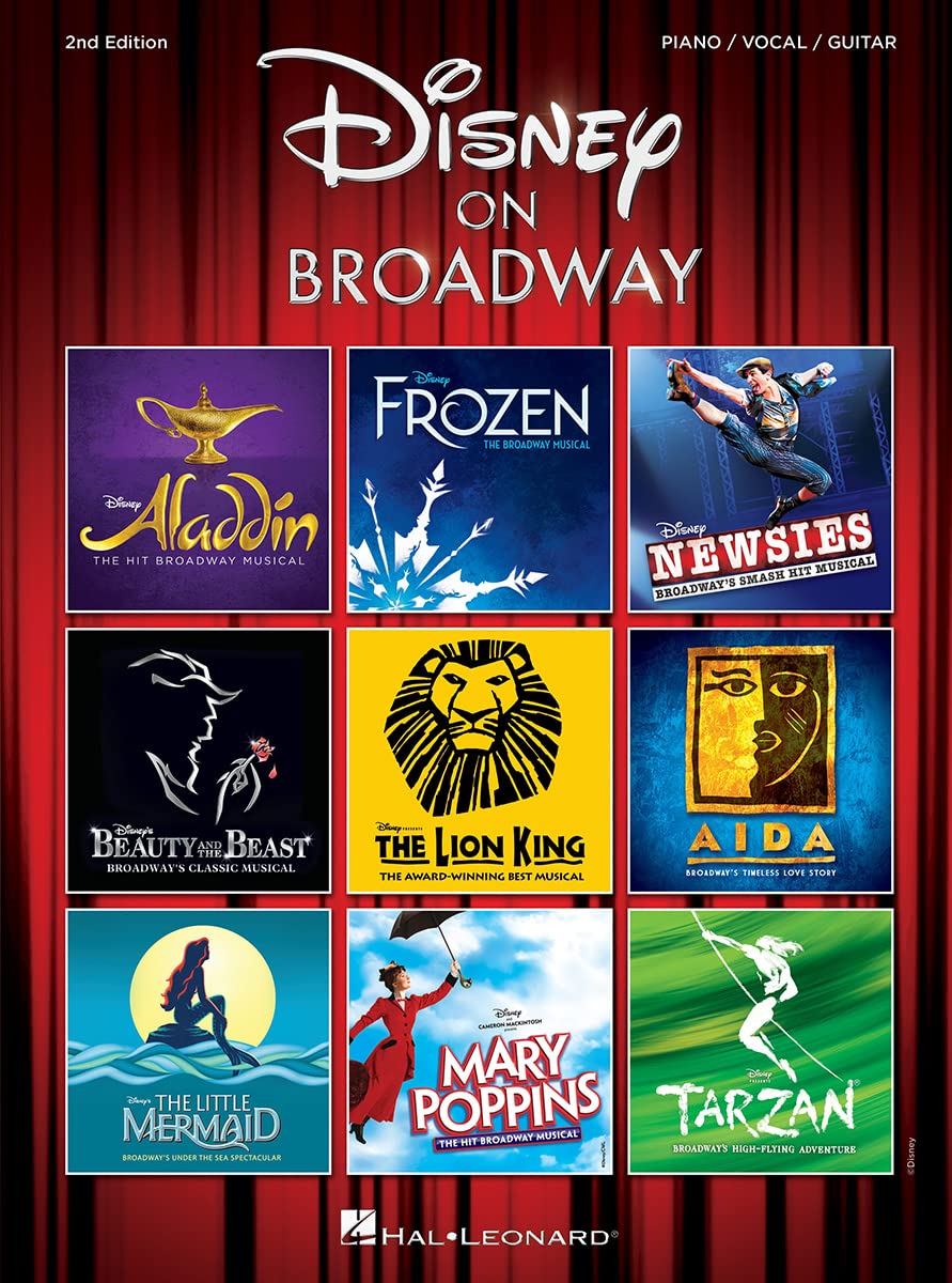Disney On Broadway - 2nd Edition: 2nd Edition - 26 Songs from 9 Movies