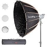 SMALLRIG Parabolic Softbox Quick Release, Parabolic Softbox, Compatible with SmallRig RC 120D/RC 120B/RC 220D/RC220B and Othe