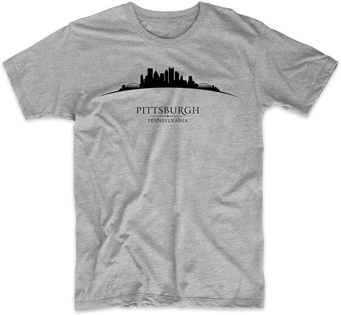 Really Awesome Shirts Pittsburgh Pennsylvania Cityscape Downtown