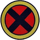 X-Men Classic Wolverine Logo Patch - 3 x 3 Inch Iron on Sew on P762
