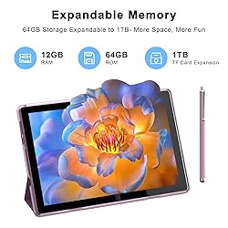 HOTTABLET 10" Android 15 Tablet, 12(4+8Expand) GB