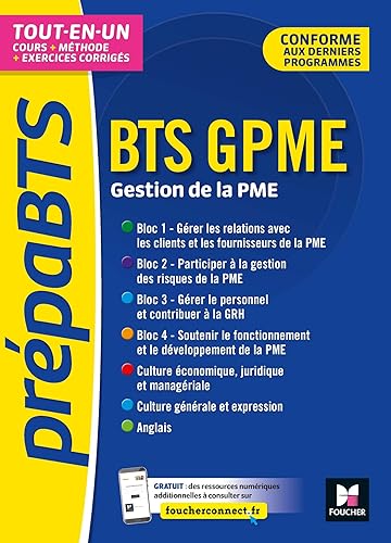 Download PrépaBTS - BTS Gestion de la PME - Toutes les matières - Révision et entrainement PDF