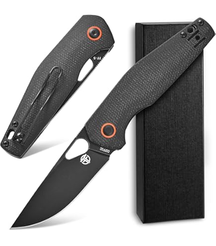 Amazon.com : CCFFCC FF20 Folding Pocket Knife，VG10 Steel Blade