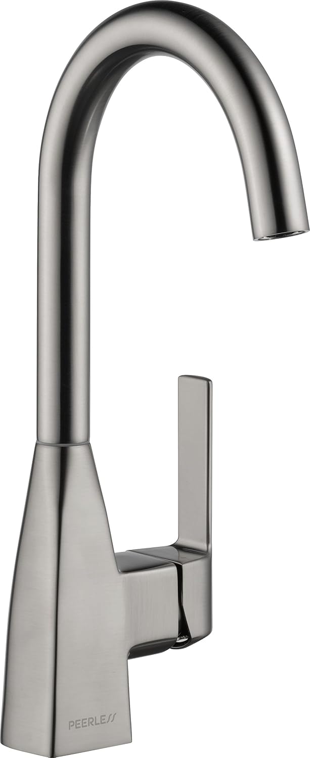 Peerless Xander Single-Handle Bar-Prep Kitchen Sink Faucet, Stainless P1819LF-SS - - 