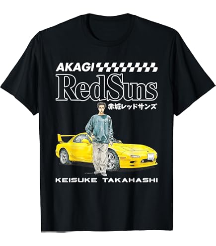 Amazon.com: Initial D Manga 3 Panel T-Shirt : Clothing, Shoes