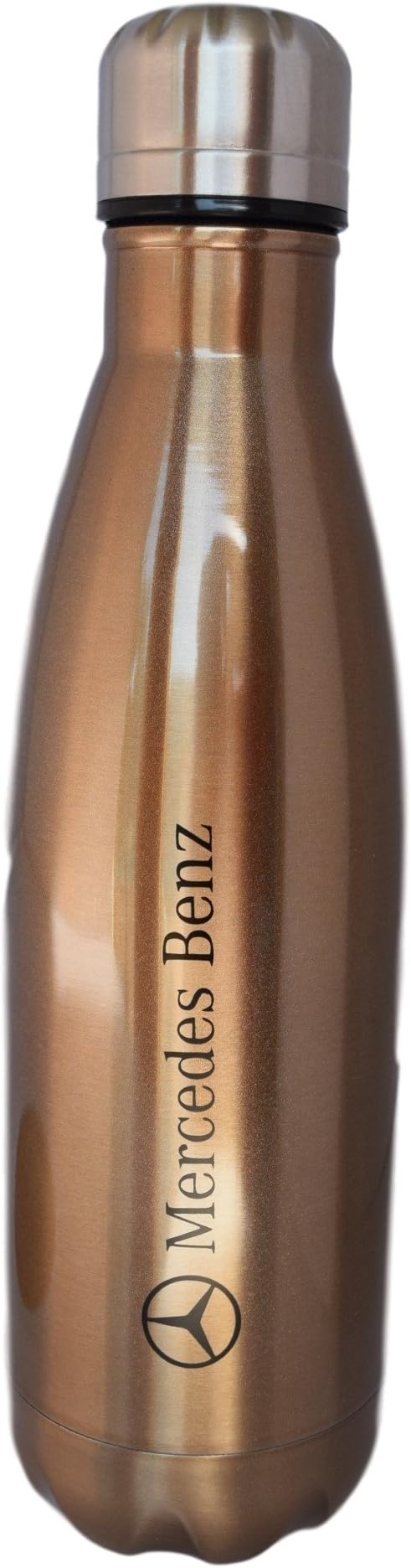 Eurodesign MERCEDES Stainless steel Insulated Bottle Ice Cold 36 Hours! Vacuum + Copper Technology -17 Ounce