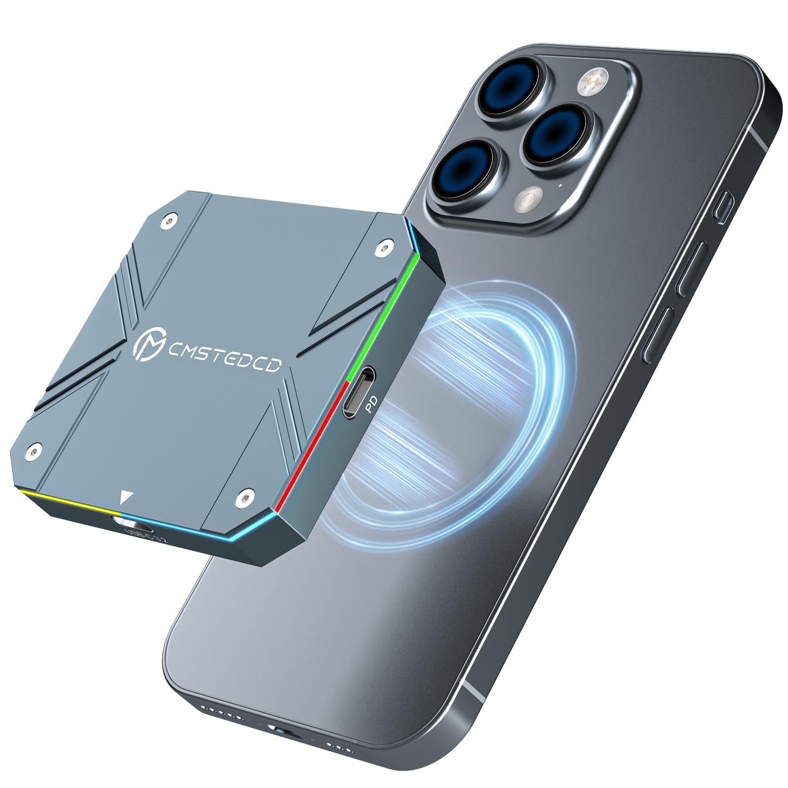 Magnetic M.2 2230/2242 SSD Enclosure for iphone 15/16 Pro Max USBC