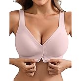 Avidlove Bras for Women No Underwire Front Closure Bra Seamless Bralette Full Coverage Everyday Bras Wireless Brassiere