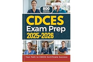 CDCES Exam Prep 2025–2026: Master the Exam with 800 Practice Questions, 2 Full-Length Practice Tests, Detailed Answers, with 