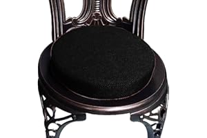 Round Bar Stool/Chair Cushion for Dining - Non Slip High-Resilience Chair Pads - Seat Cushions for Kitchen(19,30x3cm/12x1in)