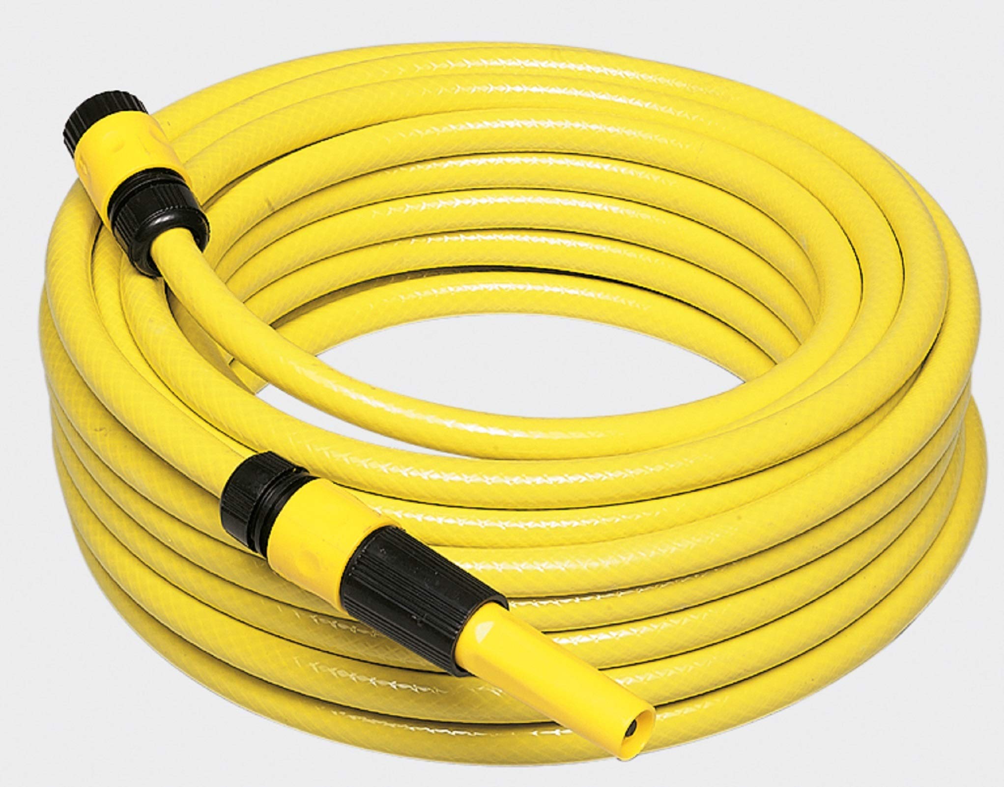Schlauch 138 Hose Pipe Set 20 m 0.5 Inch / 1.3 cm with Fittings Black and Yellow