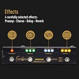 SONICAKE Acoustic Multi Effects Pedal Preamp Chorus Delay Reverb with XLR Output view 3