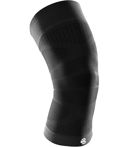 Bauerfeind Sports NBA Compression Knee Support Black, Small | NBA
