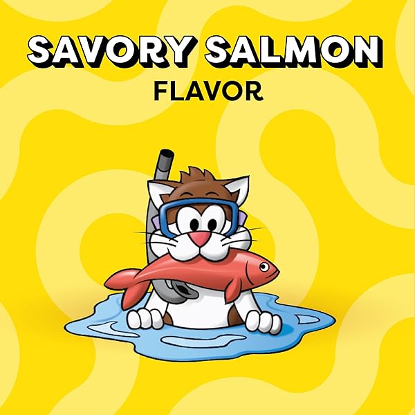 TEMPTATIONS CLASSIC CRUNCHY AND SOFT CAT TREATS SAVORY SALMON FLAVOR, 3 OZ. POUCH