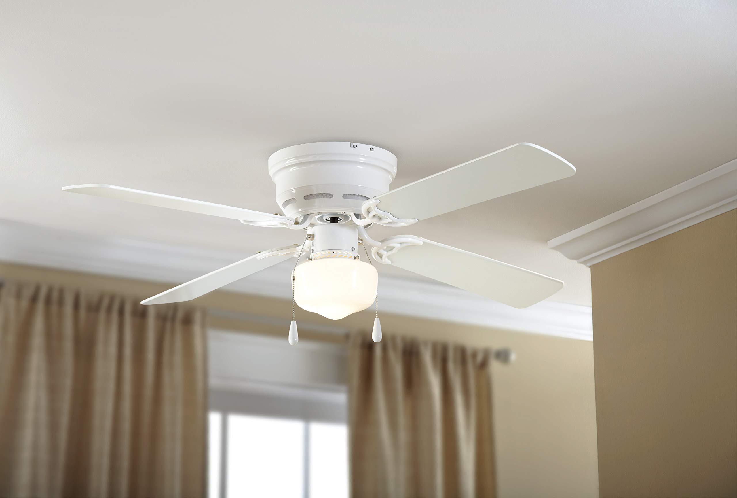 Mainstays 42" Hugger Metal Indoor Ceiling Fan with
