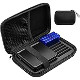 DPVPER Carrying Case for Gameboy Advance SP, Accessories for GBA SP, Hard Storage Portable Bag for GBA SP - Holds 8 Games