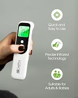 OxiPro TH1 Thermometer – In-Ear, Forehead, Non-Touch, Surface Modes view 7