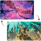 Ultra PRO - Final Fantasy x Universes Beyond Emet-Selch, Unsundered/Hades, Sorcerer of ELD Double-Sided Playmat for Magic: The Gathering | Card Game Playmat, Final Fantasy Collectibles