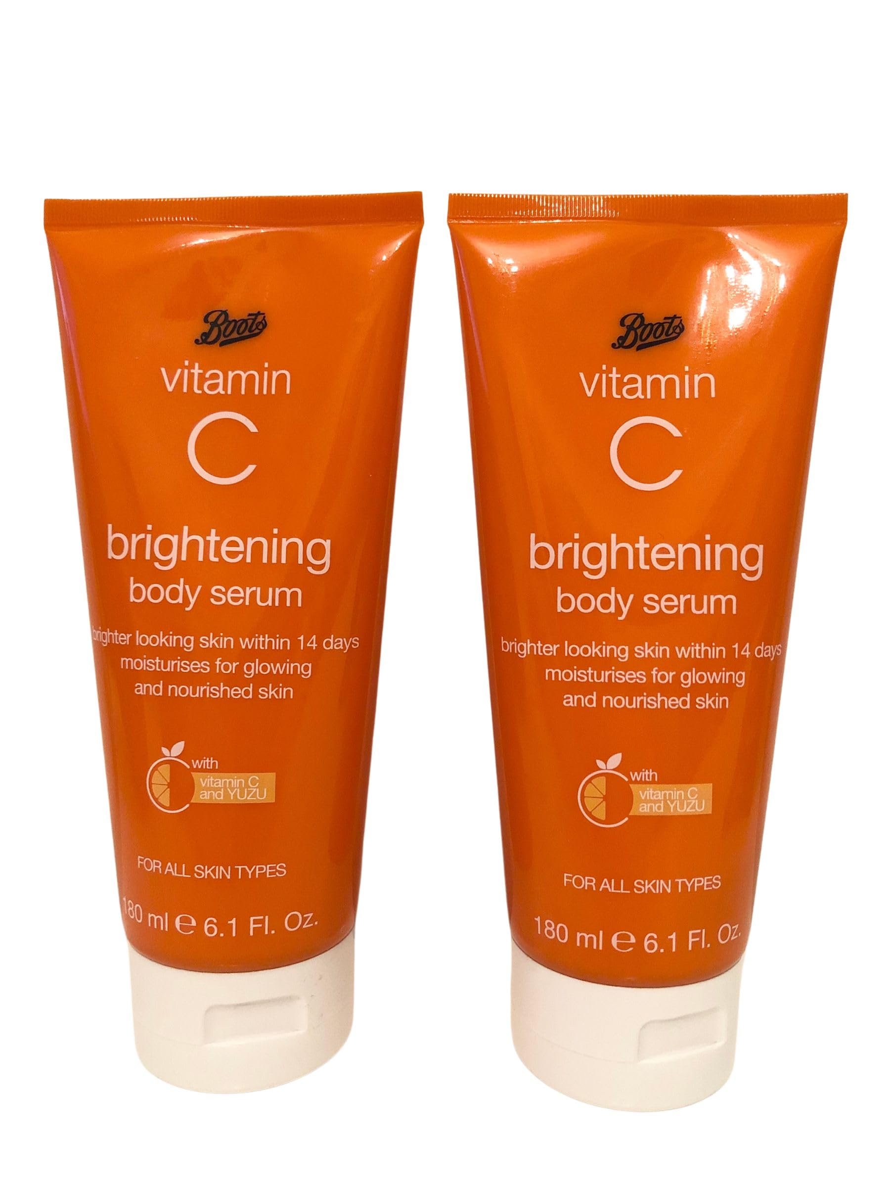 Shower Gel - Vitamin C | For All Skin Types | 180ml [TWIN PACK]
