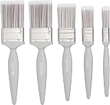 Harris Essentials Walls & Ceilings Paint Brush Set Pack of 5 0.5in 1in 1.5in 2in view 1