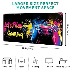 ainori Gaming Mouse Pad – 12x31.5in Non-Slip
