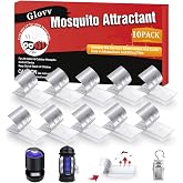 10 Bug Mosquito Zapper Lures Attractant Baiting Cartridge, Compatible Trap | Lasting Slow-Release of Flying Refill Control | High Catch Rate of Indoor/Outdoor Protection